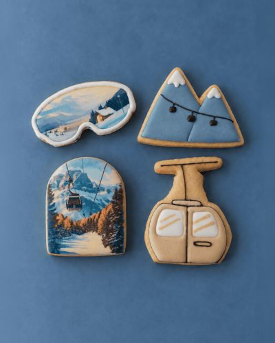 Biscuiți de Crăciun Alpin cu unt și miere